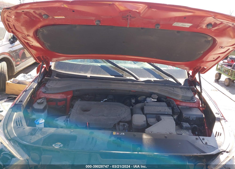 2019 HYUNDAI SANTA FE SE VIN: 5NMS2CAD9KH054468