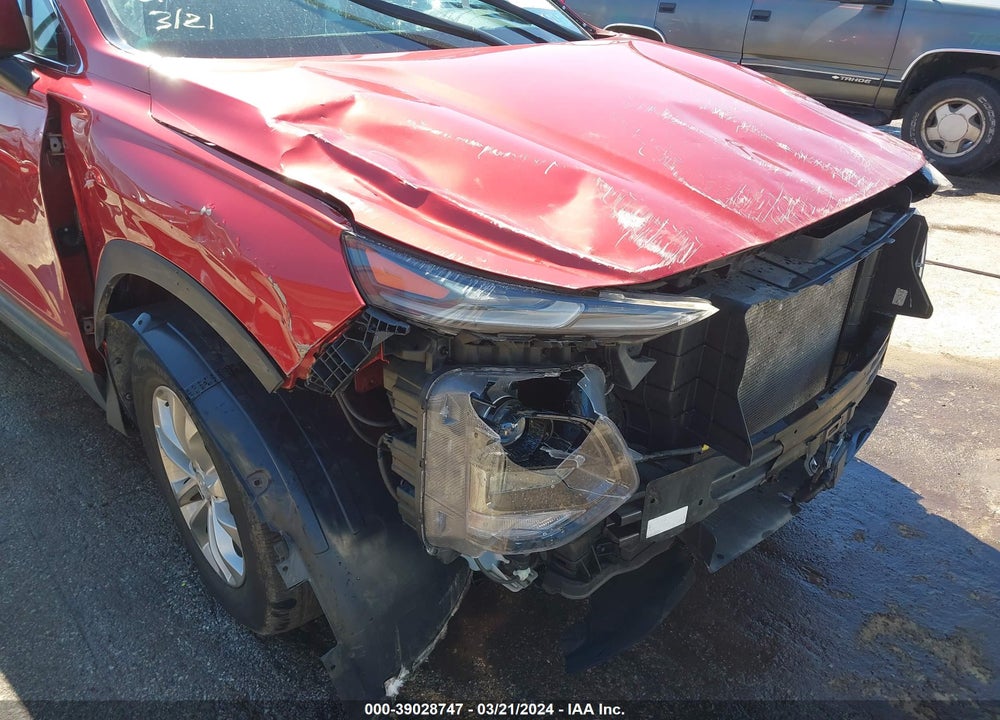 2019 HYUNDAI SANTA FE SE VIN: 5NMS2CAD9KH054468