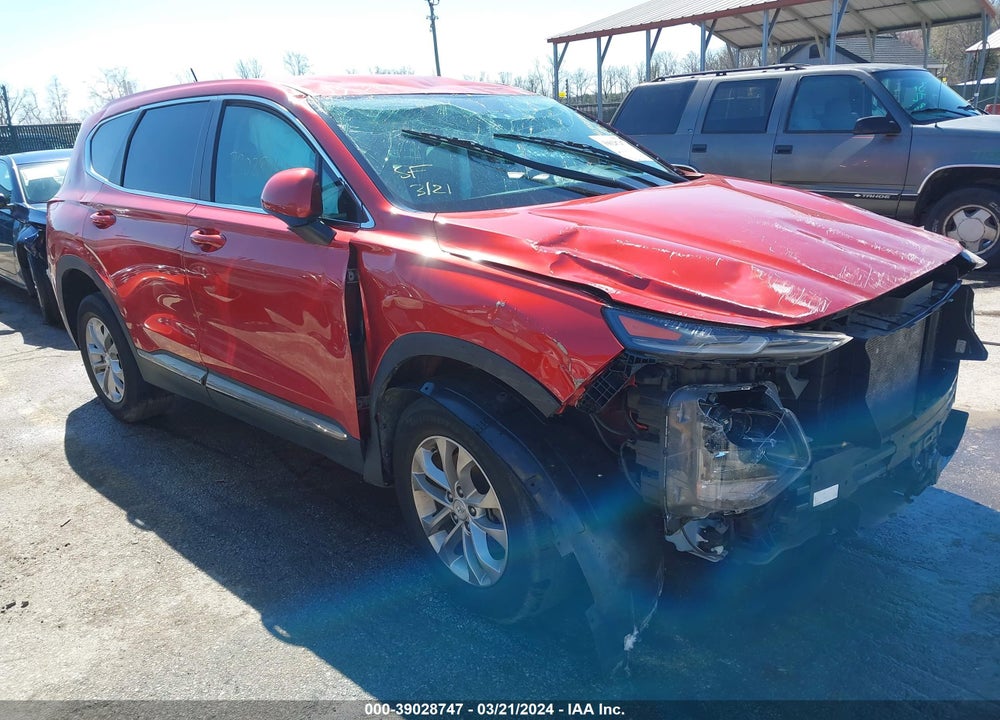 2019 HYUNDAI SANTA FE SE VIN: 5NMS2CAD9KH054468