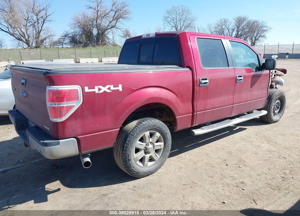 2014 FORD F-150 XLT VIN: 1FTFW1EFXEKF91865