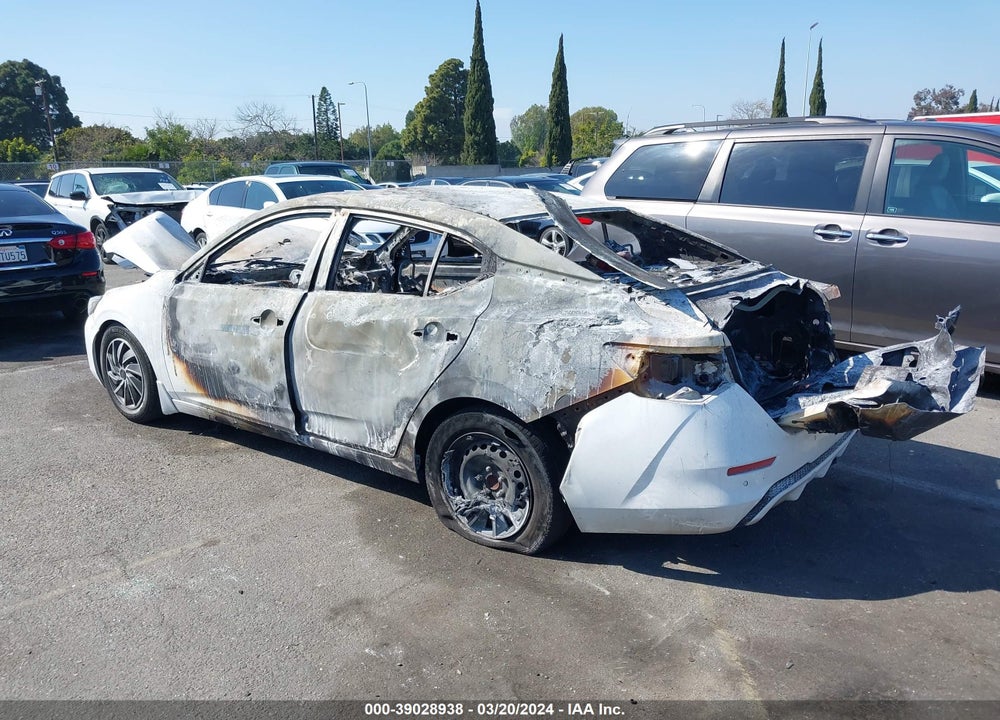2020 NISSAN SENTRA S XTRONIC CVT VIN: 3N1AB8BV6LY223808