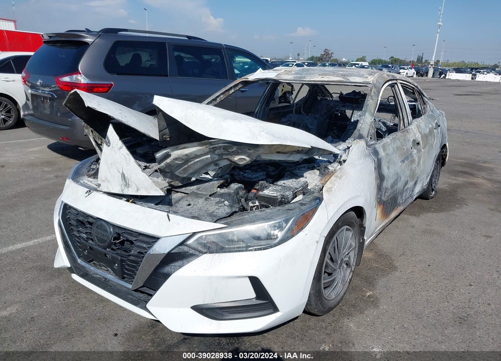 2020 NISSAN SENTRA S XTRONIC CVT VIN: 3N1AB8BV6LY223808