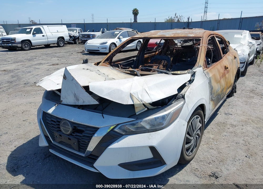 2020 NISSAN SENTRA S XTRONIC CVT VIN: 3N1AB8BV6LY223808