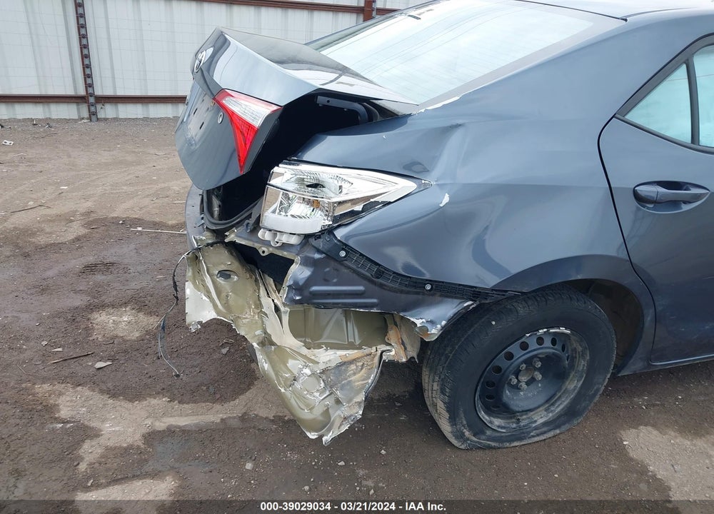 2014 TOYOTA COROLLA L VIN: 5YFBURHE8EP122040