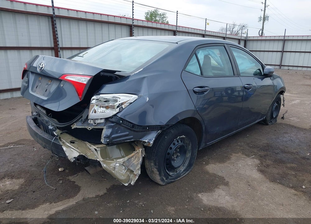 2014 TOYOTA COROLLA L VIN: 5YFBURHE8EP122040