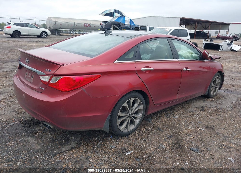 2013 HYUNDAI SONATA LIMITED 2.0T VIN: 5NPEC4AB8DH774641