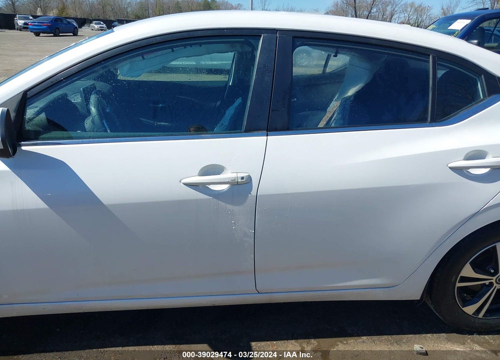 2022 NISSAN SENTRA SV XTRONIC CVT VIN: 3N1AB8CV9NY210522