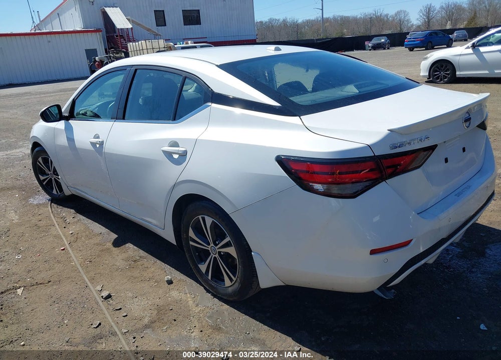 2022 NISSAN SENTRA SV XTRONIC CVT VIN: 3N1AB8CV9NY210522