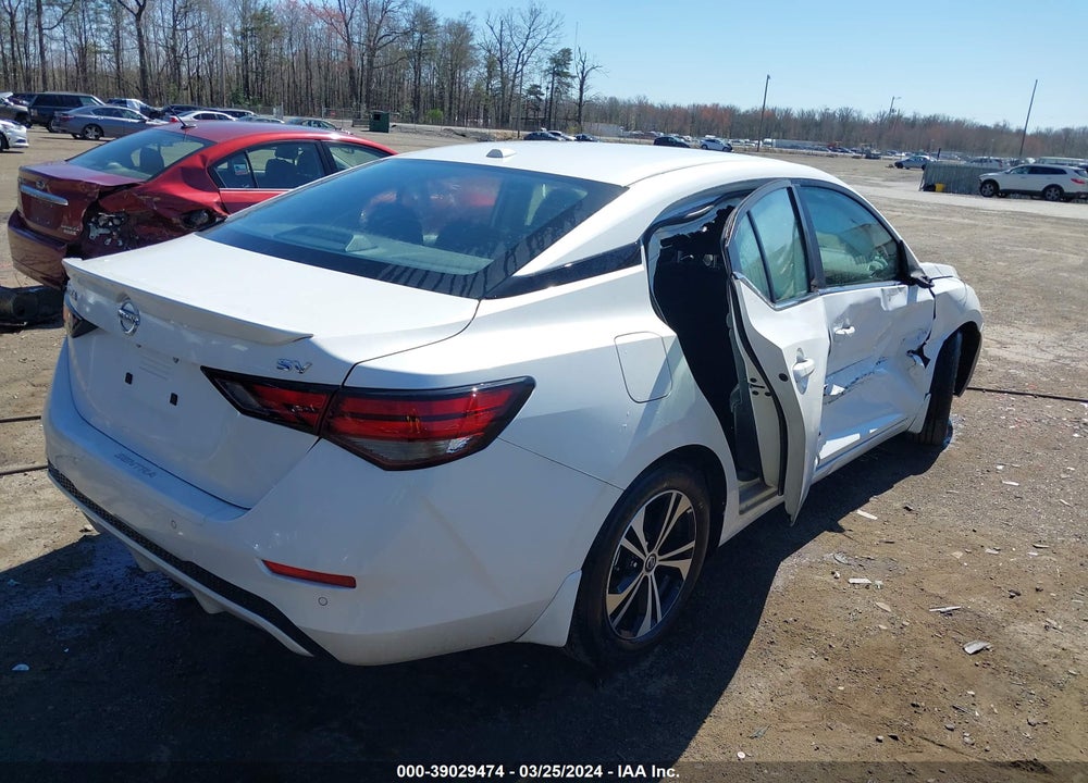 2022 NISSAN SENTRA SV XTRONIC CVT VIN: 3N1AB8CV9NY210522