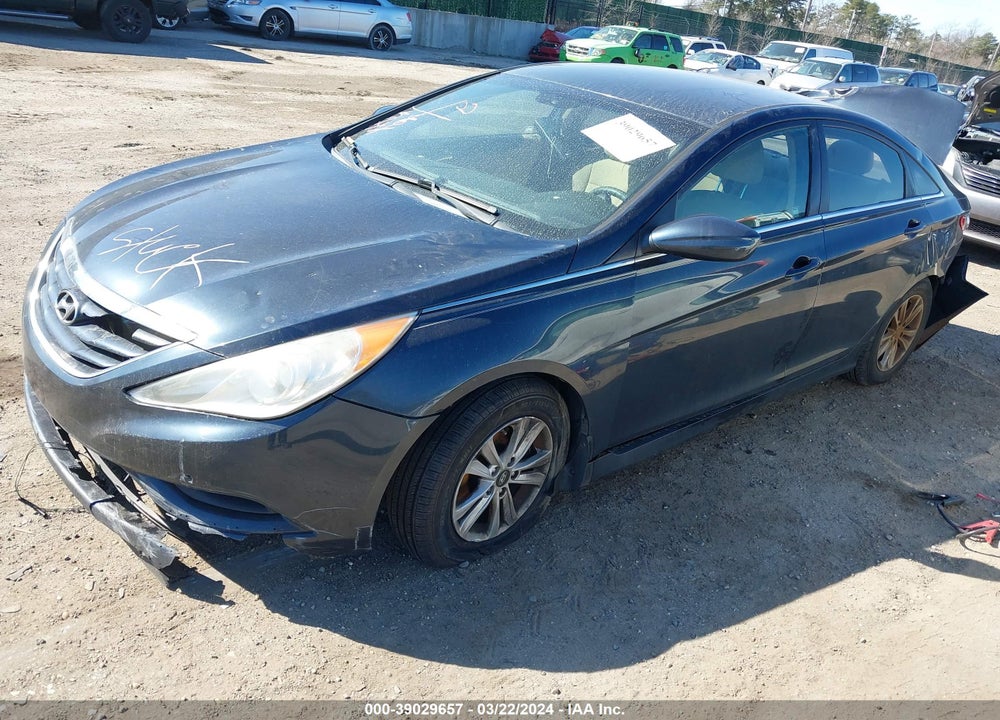 2012 HYUNDAI SONATA GLS VIN: 5NPEB4AC2CH464723