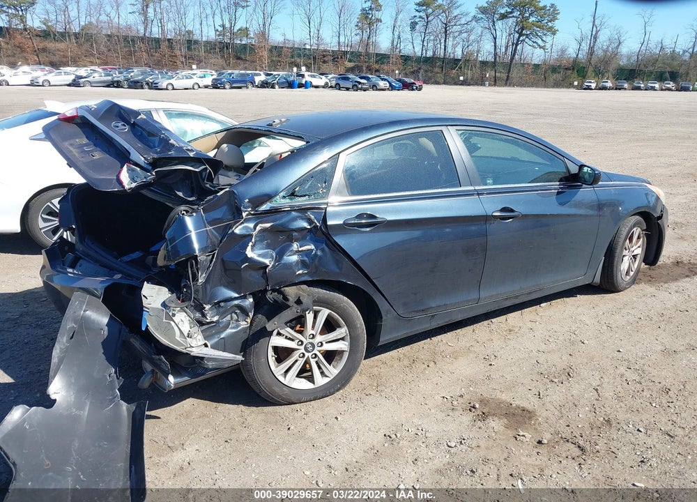 2012 HYUNDAI SONATA GLS VIN: 5NPEB4AC2CH464723