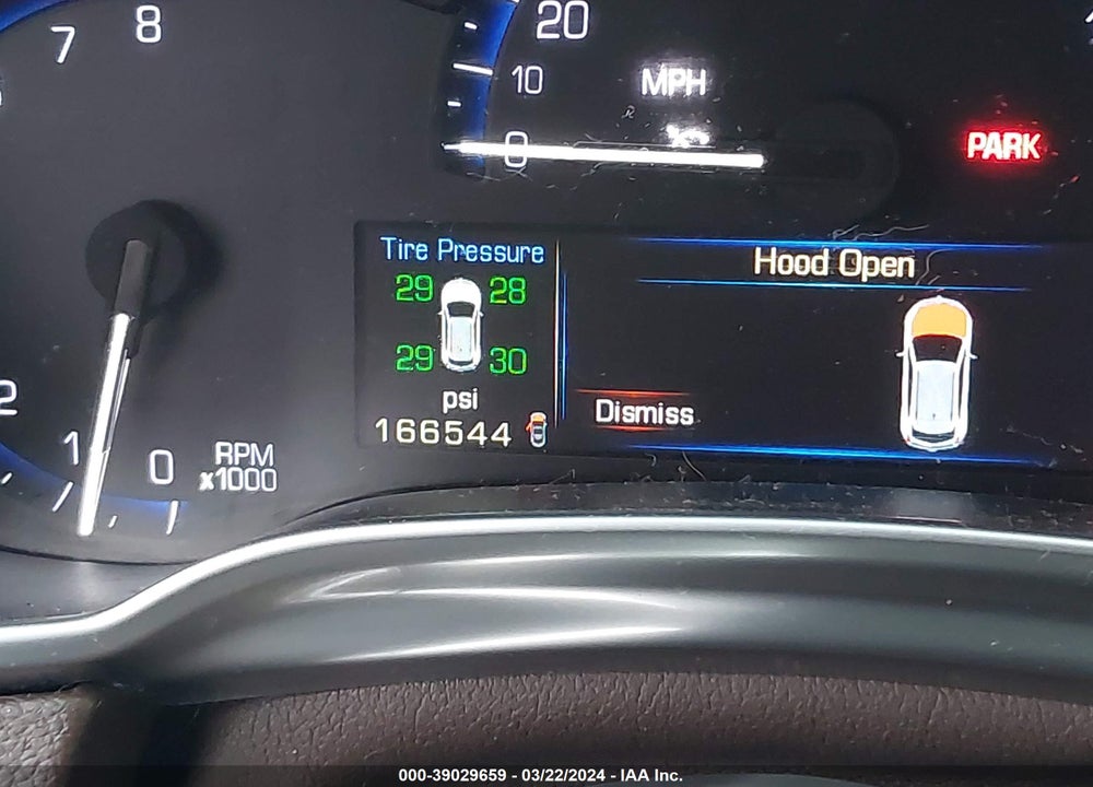 2015 CADILLAC SRX PERFORMANCE COLLECTION VIN: 3GYFNCE39FS583888