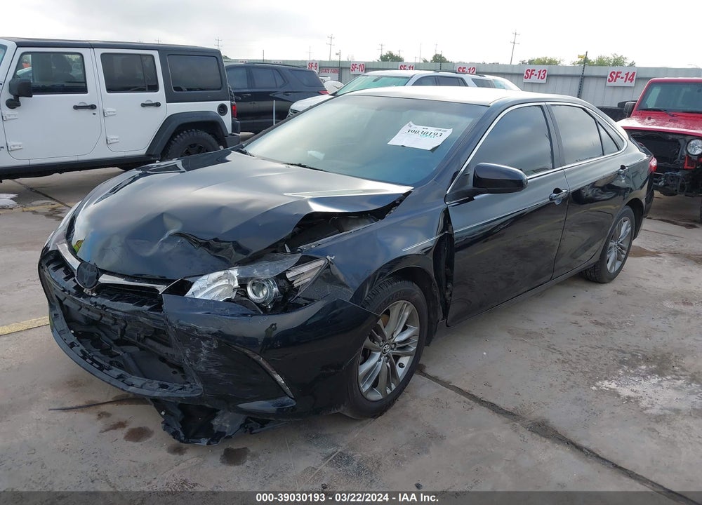 2016 TOYOTA CAMRY SE VIN: 4T1BF1FK0GU120885