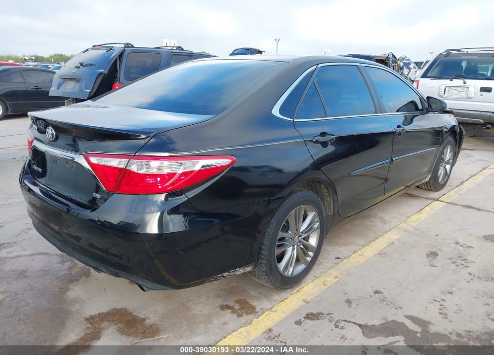 2016 TOYOTA CAMRY SE VIN: 4T1BF1FK0GU120885
