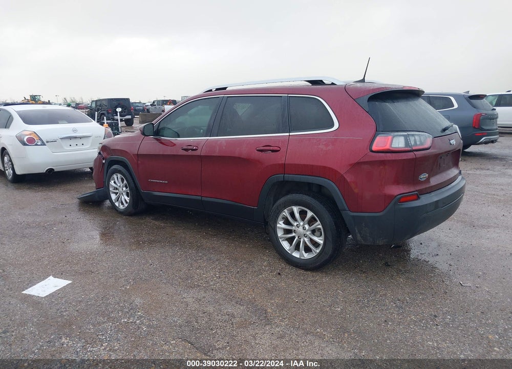 2019 JEEP CHEROKEE LATITUDE FWD VIN: 1C4PJLCB2KD145210