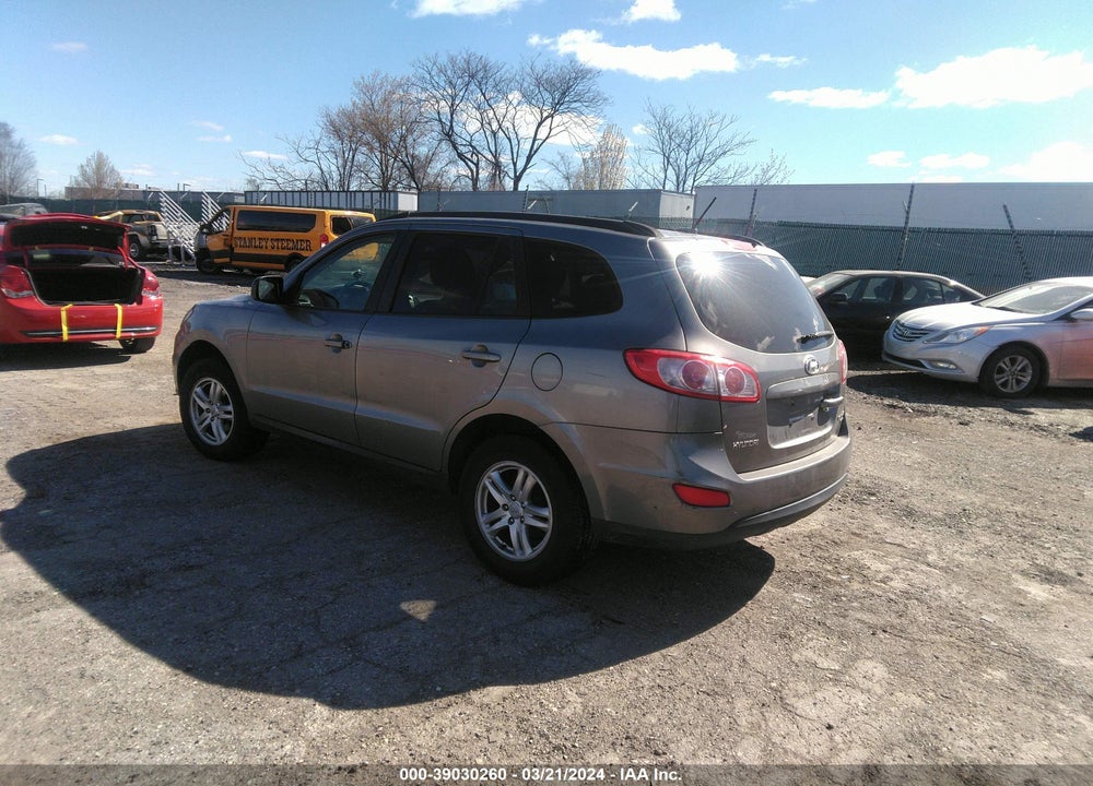 2011 HYUNDAI SANTA FE GLS VIN: 5XYZGDAB6BG074028