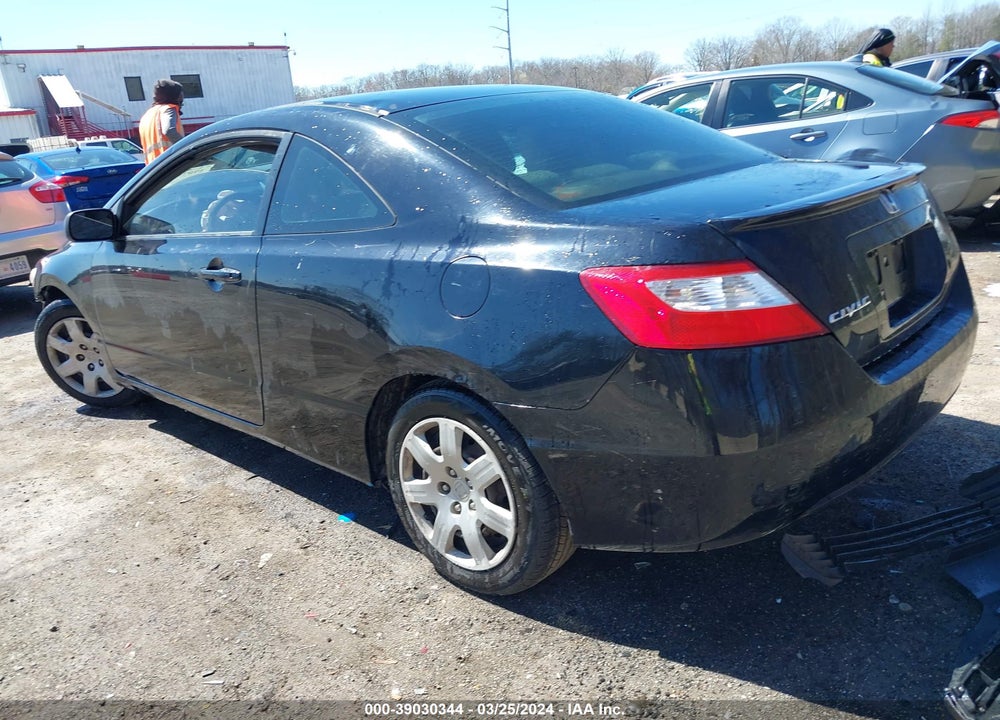 2008 HONDA CIVIC LX VIN: 2HGFG126X8H565619