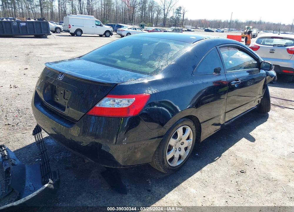 2008 HONDA CIVIC LX VIN: 2HGFG126X8H565619