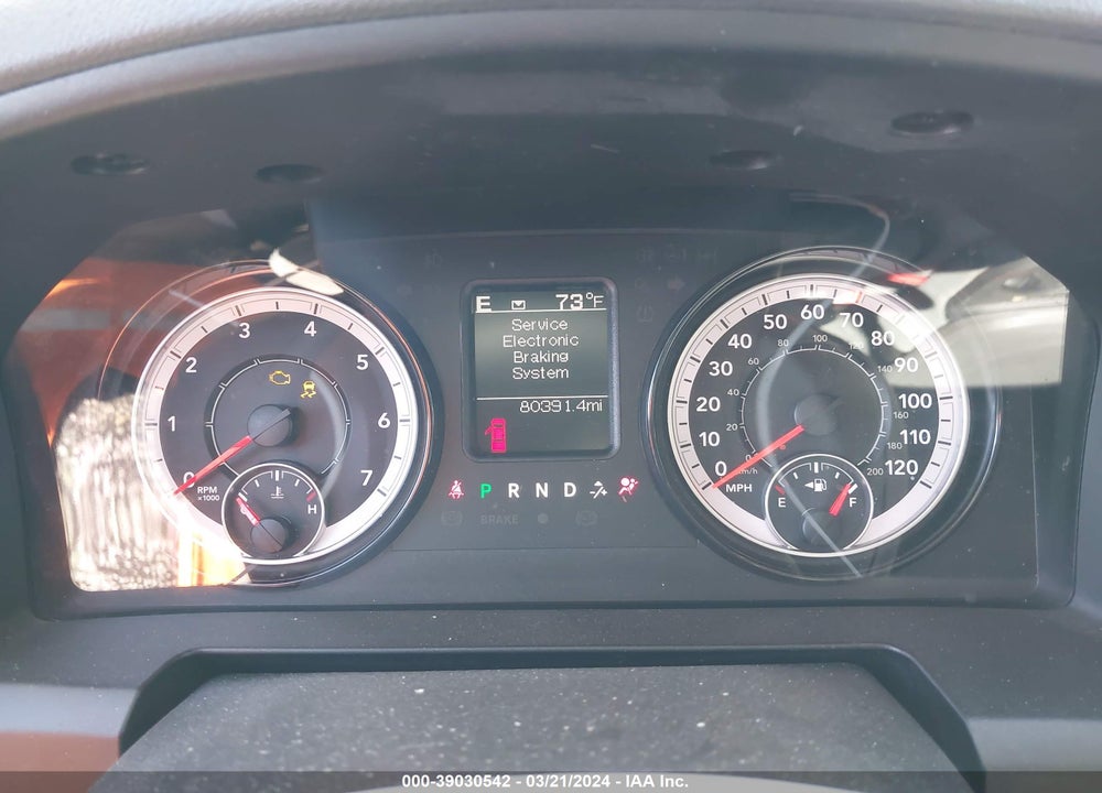 2020 RAM 1500 CLASSIC SLT 4X4 6'4 BOX VIN: 1C6RR7TT1LS129604