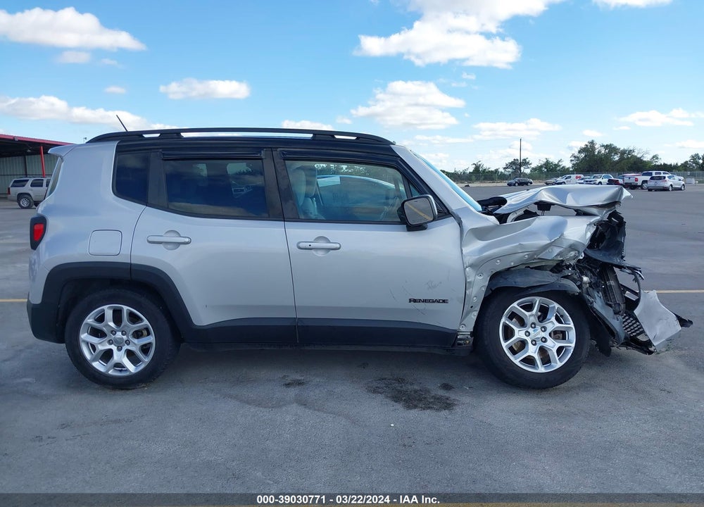 2016 JEEP RENEGADE LATITUDE VIN: ZACCJABTXGPC55184