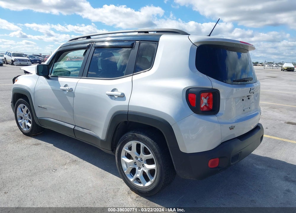 2016 JEEP RENEGADE LATITUDE VIN: ZACCJABTXGPC55184