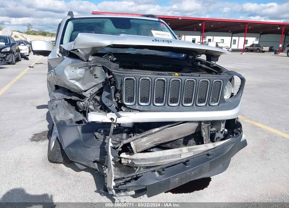 2016 JEEP RENEGADE LATITUDE VIN: ZACCJABTXGPC55184