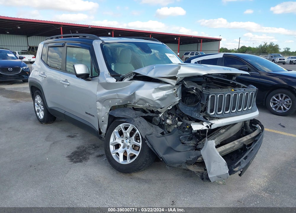 2016 JEEP RENEGADE LATITUDE VIN: ZACCJABTXGPC55184