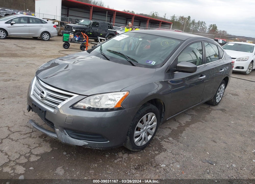 2015 NISSAN SENTRA VIN: 3N1AB7AP2FY360004