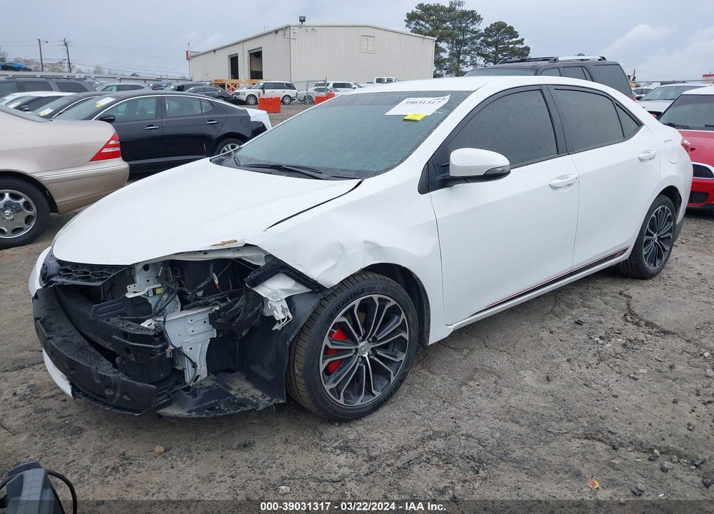 2015 TOYOTA COROLLA S PLUS VIN: 2T1BURHE6FC302411