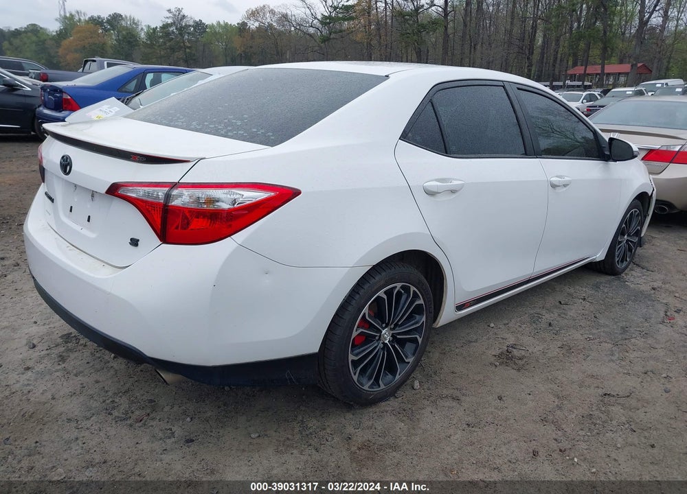 2015 TOYOTA COROLLA S PLUS VIN: 2T1BURHE6FC302411