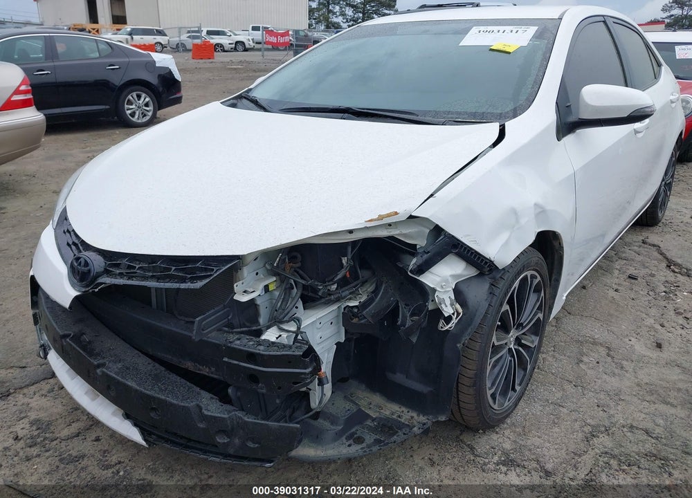 2015 TOYOTA COROLLA S PLUS VIN: 2T1BURHE6FC302411