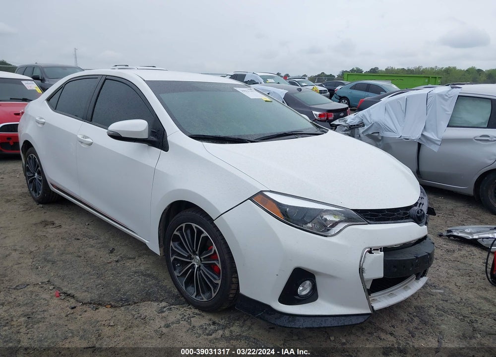 2015 TOYOTA COROLLA S PLUS VIN: 2T1BURHE6FC302411