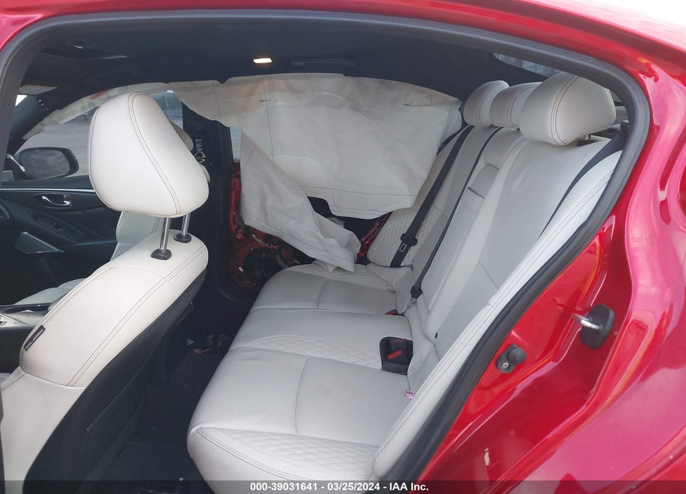 2021 INFINITI Q50 RED SPORT 400 AWD VIN: JN1FV7DR7MM880015