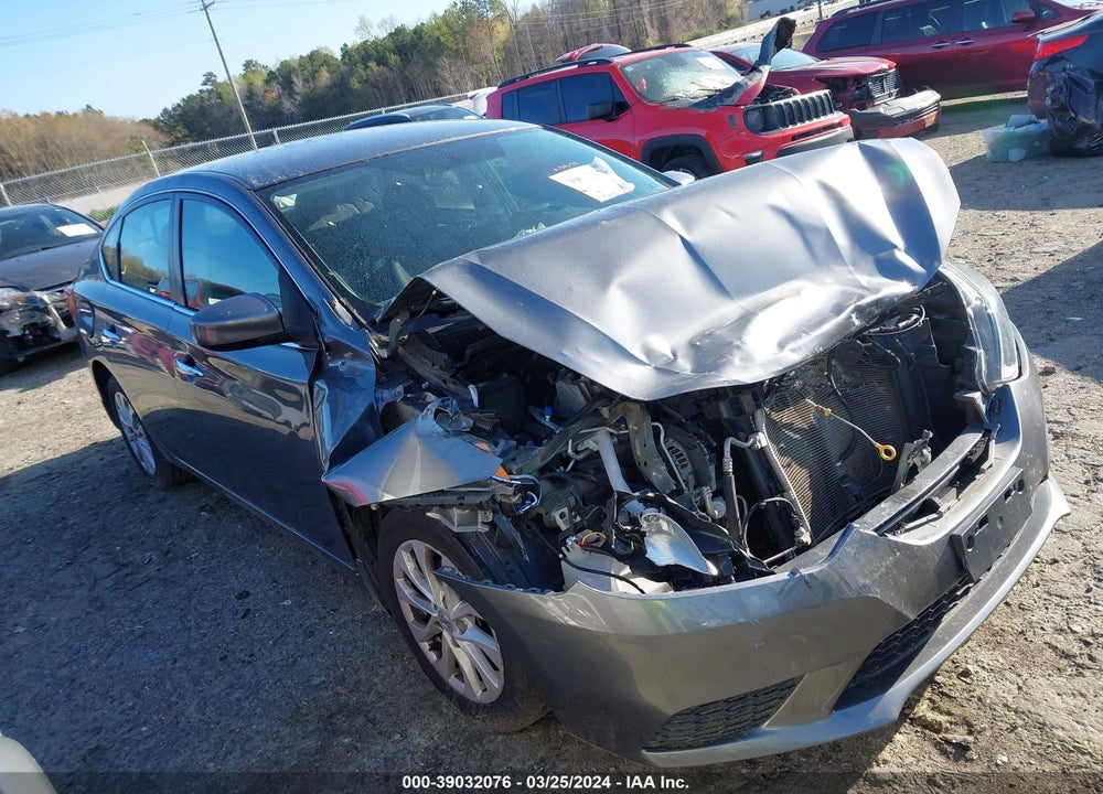 2018 NISSAN SENTRA SV VIN: 3N1AB7APXJY225507