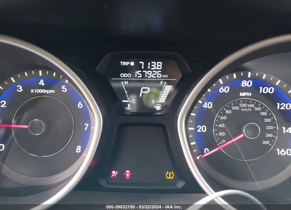 2013 HYUNDAI ELANTRA GLS VIN: KMHDH4AE0DU677104