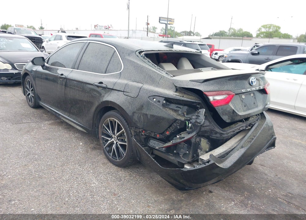 2021 TOYOTA CAMRY SE HYBRID VIN: 4T1S31AK4MU569952
