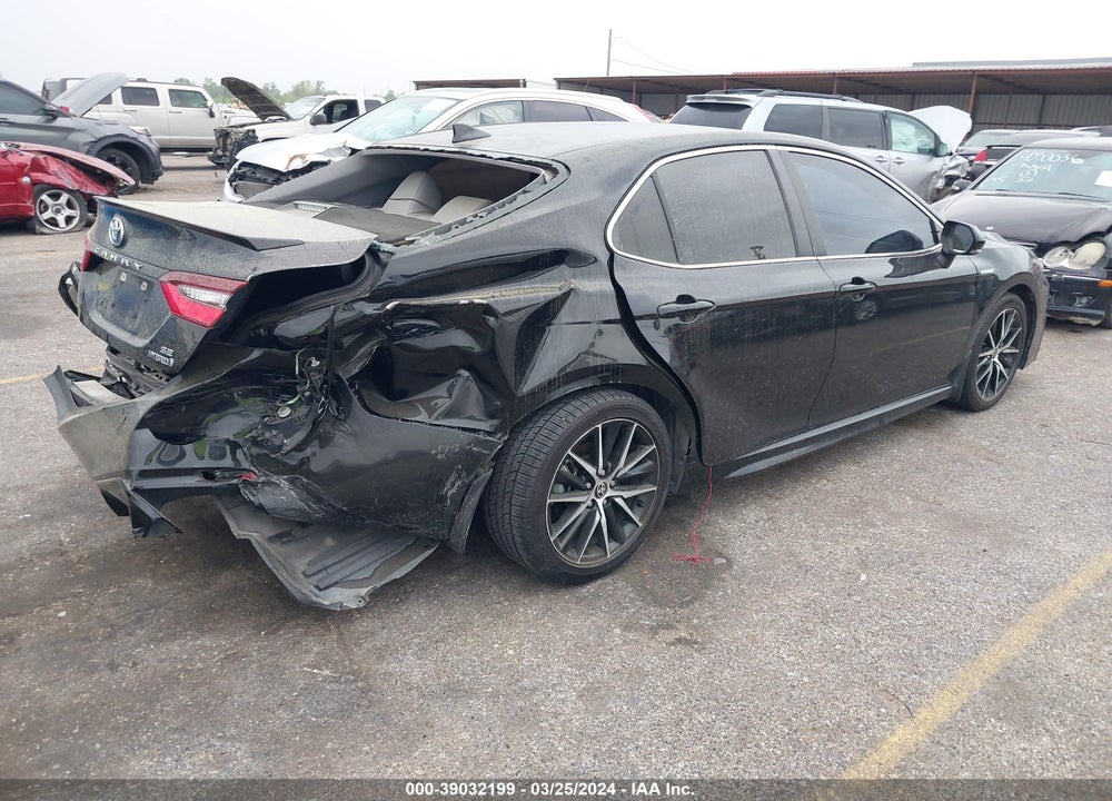 2021 TOYOTA CAMRY SE HYBRID VIN: 4T1S31AK4MU569952