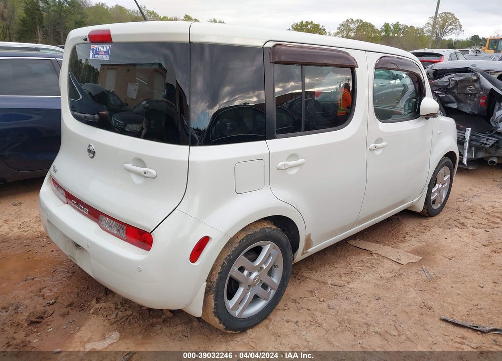 2009 NISSAN CUBE 1.8SL VIN: JN8AZ28R39T115426