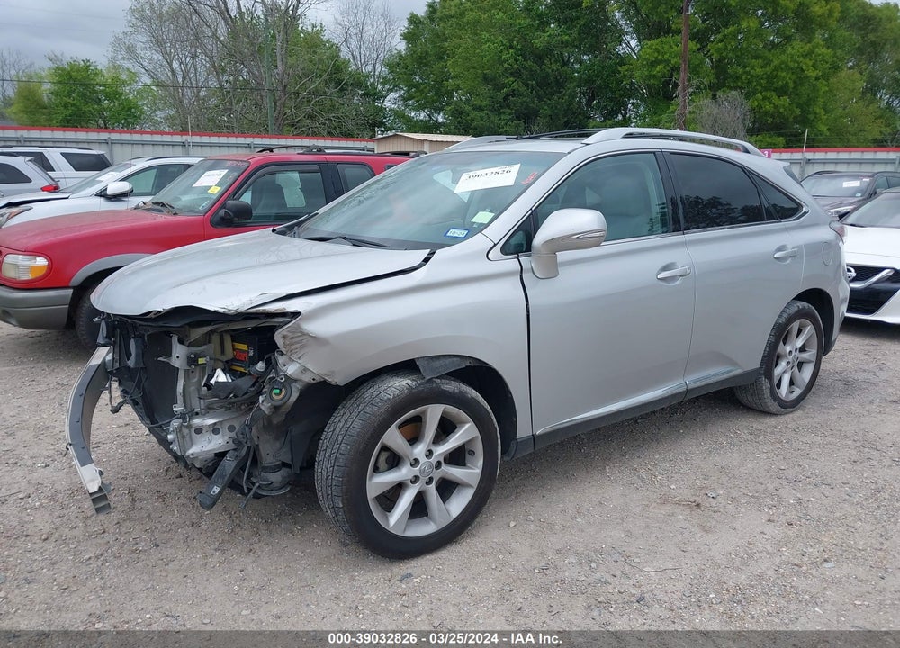2012 LEXUS RX 350 VIN: 2T2ZK1BA0CC079026