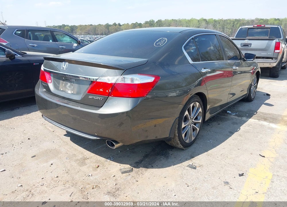 2013 HONDA ACCORD SPORT VIN: 1HGCR2F5XDA163127