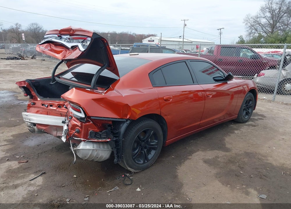 2023 DODGE CHARGER SXT VIN: 2C3CDXBGXPH504487