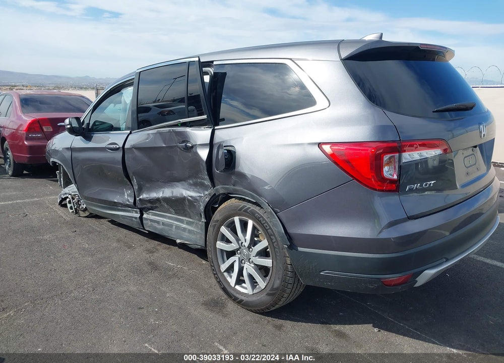 2019 HONDA PILOT EX VIN: 5FNYF5H32KB014984