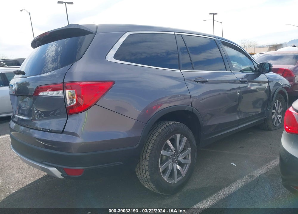 2019 HONDA PILOT EX VIN: 5FNYF5H32KB014984