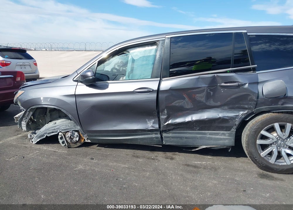 2019 HONDA PILOT EX VIN: 5FNYF5H32KB014984