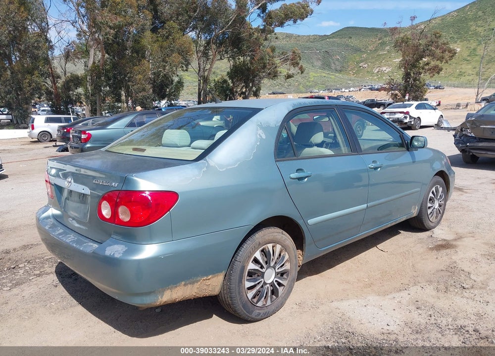 2006 TOYOTA COROLLA LE VIN: 1NXBR30E86Z733809