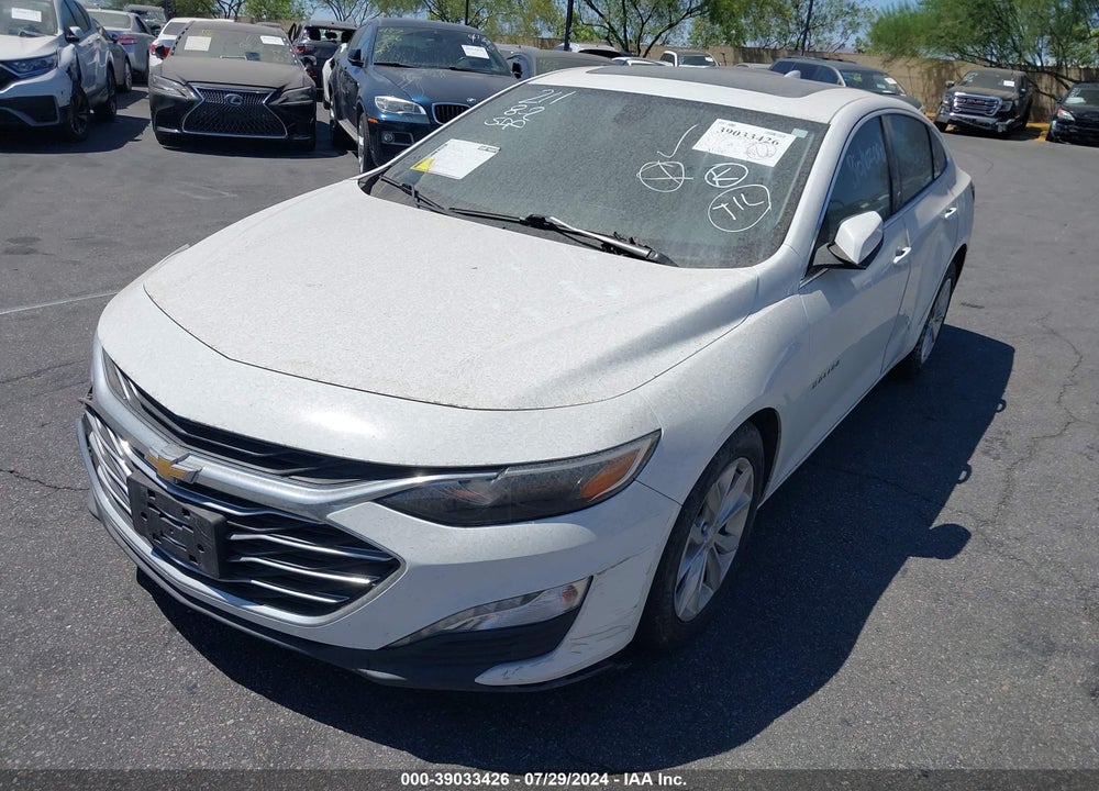 2020 CHEVROLET MALIBU FWD LT VIN: 1G1ZD5ST1LF013916