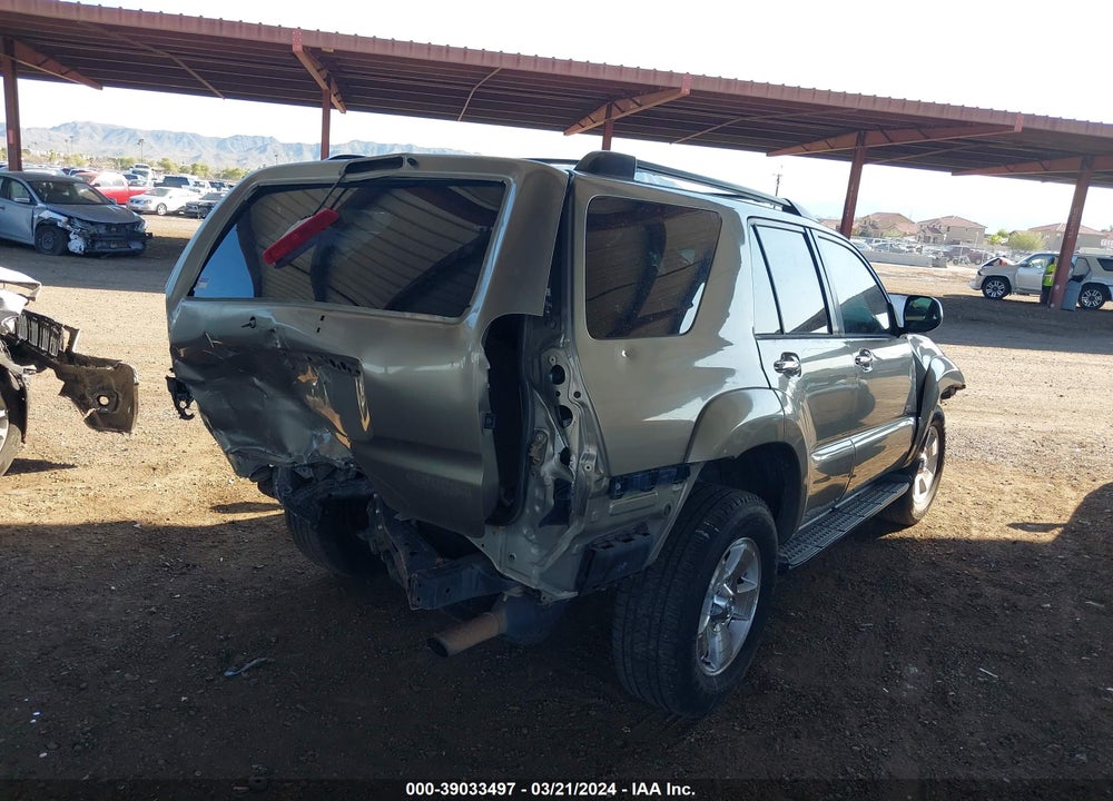 2006 TOYOTA 4RUNNER SR5 V6 VIN: JTEZU14R860070876