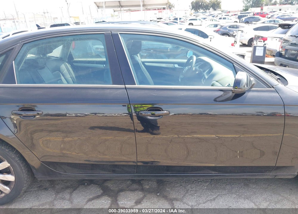 2014 AUDI A4 2.0T PREMIUM VIN: WAUAFAFL0EN021125