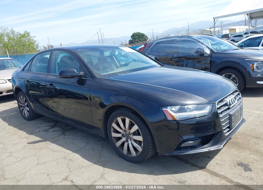 2014 AUDI A4 2.0T PREMIUM VIN: WAUAFAFL0EN021125