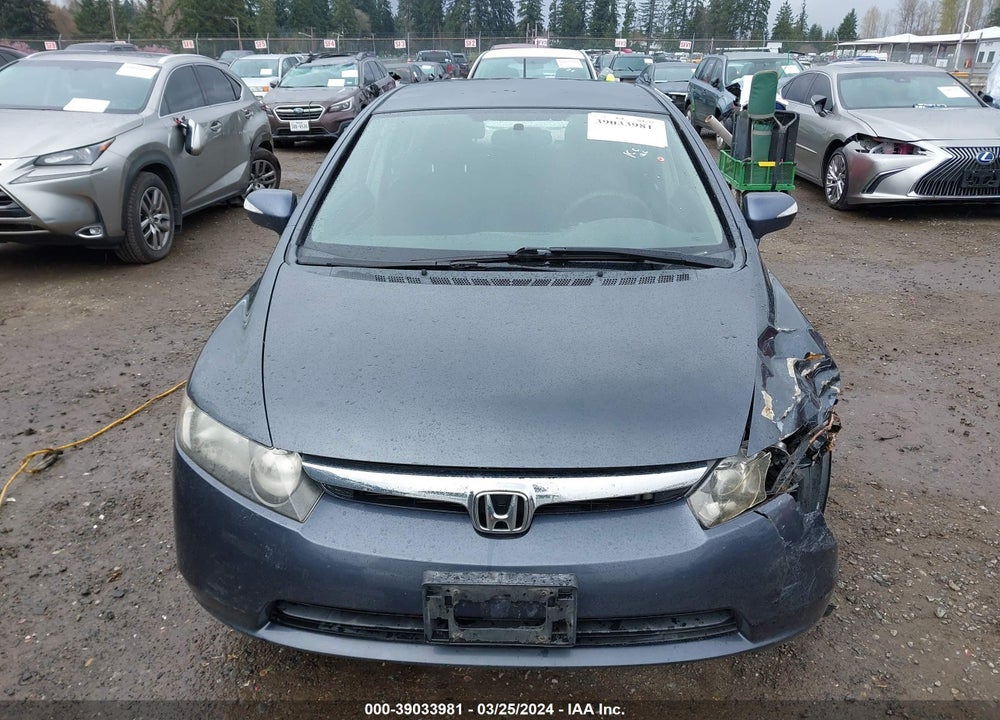 2006 HONDA CIVIC HYBRID VIN: JHMFA36206S001548